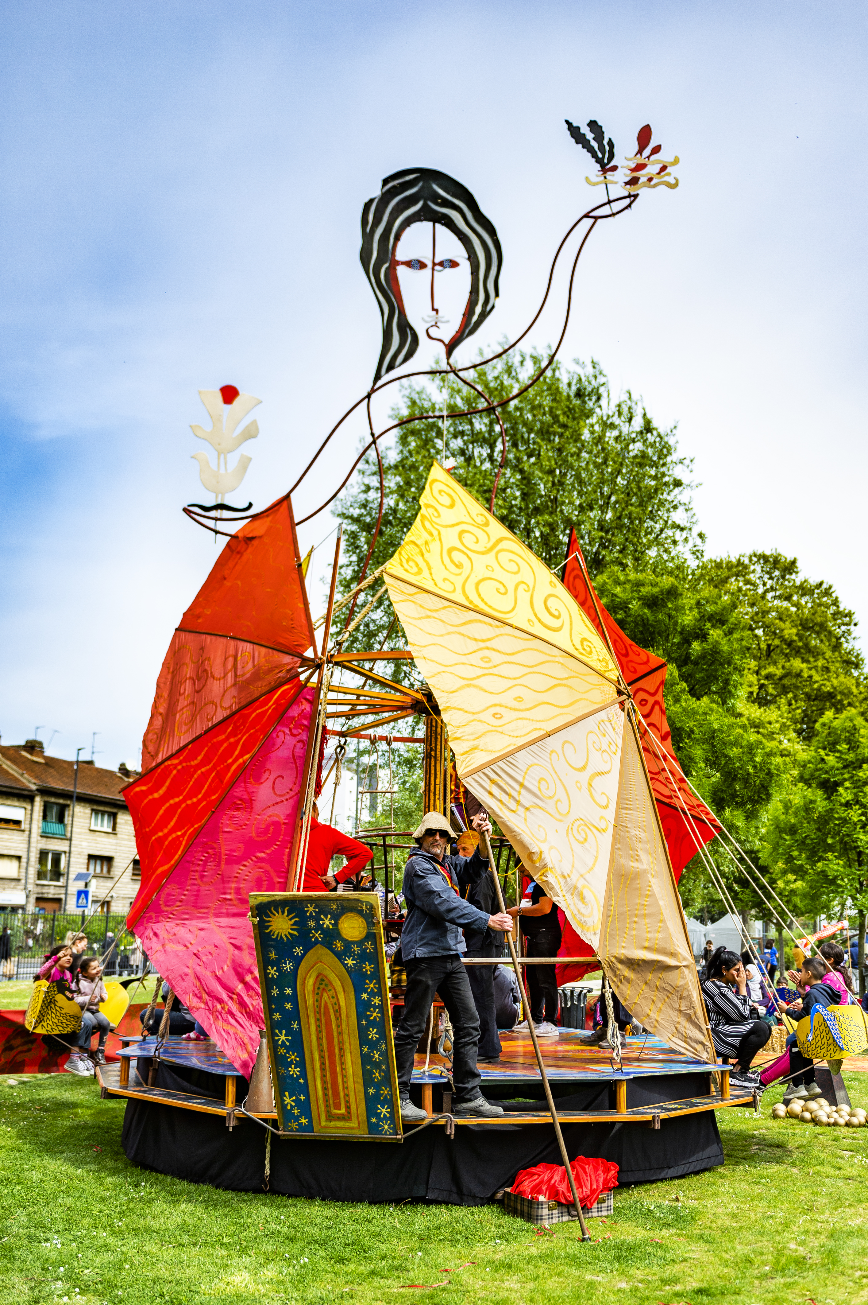 クロード・モネ、「LA BERGE A ARGENTEUIL」 Le Pont d'Argenteuil