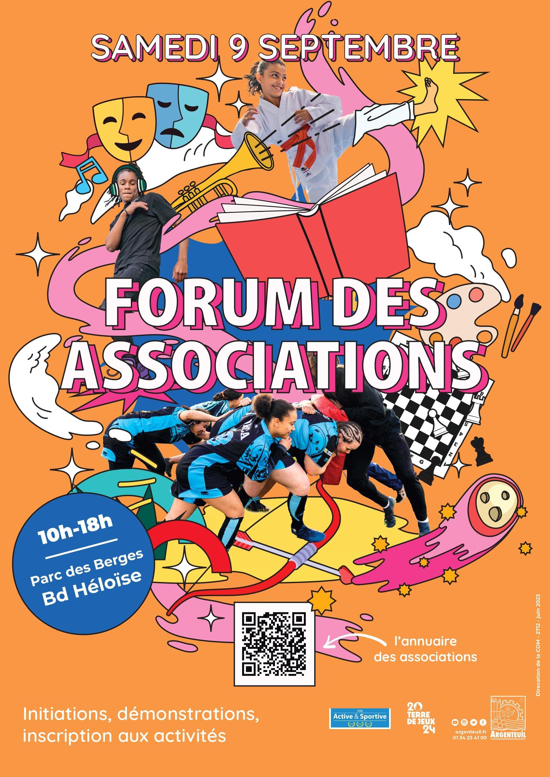 Forum des associations 2023 Site de la ville d’Argenteuil