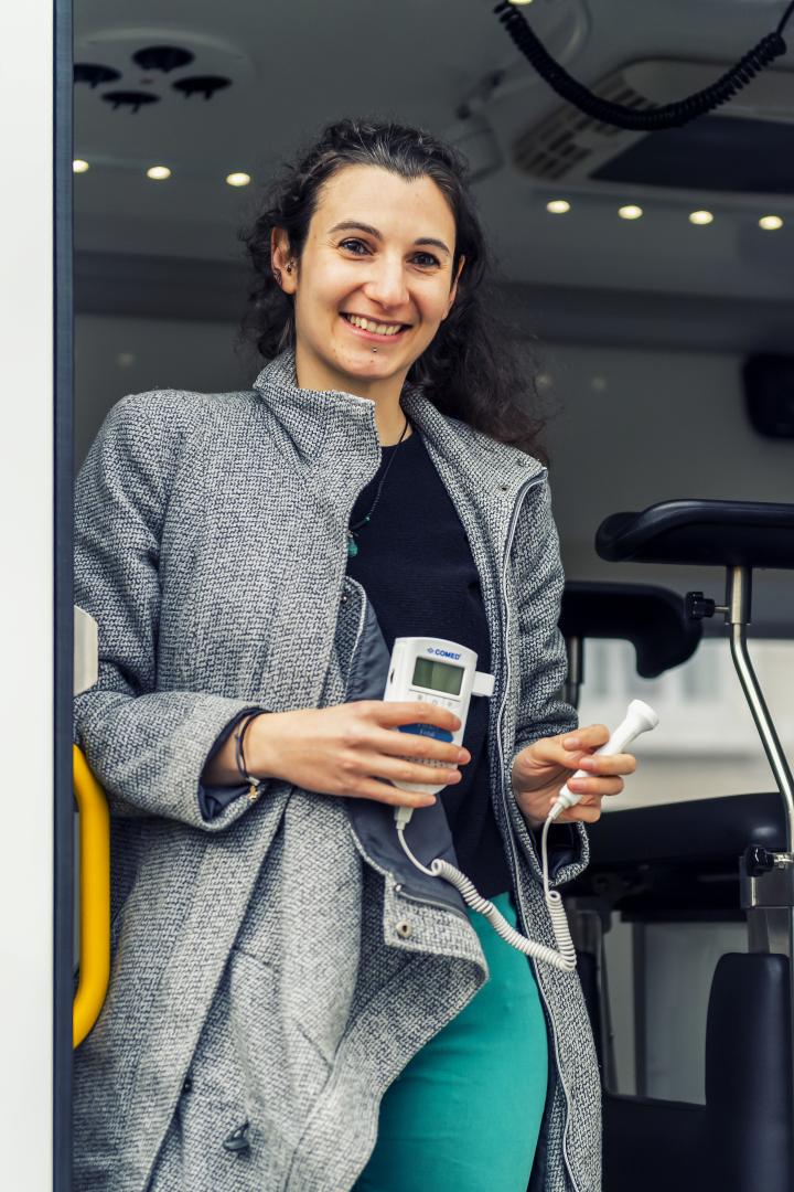 Le bus PMI de passage à Argenteuil Site de la ville d’Argenteuil