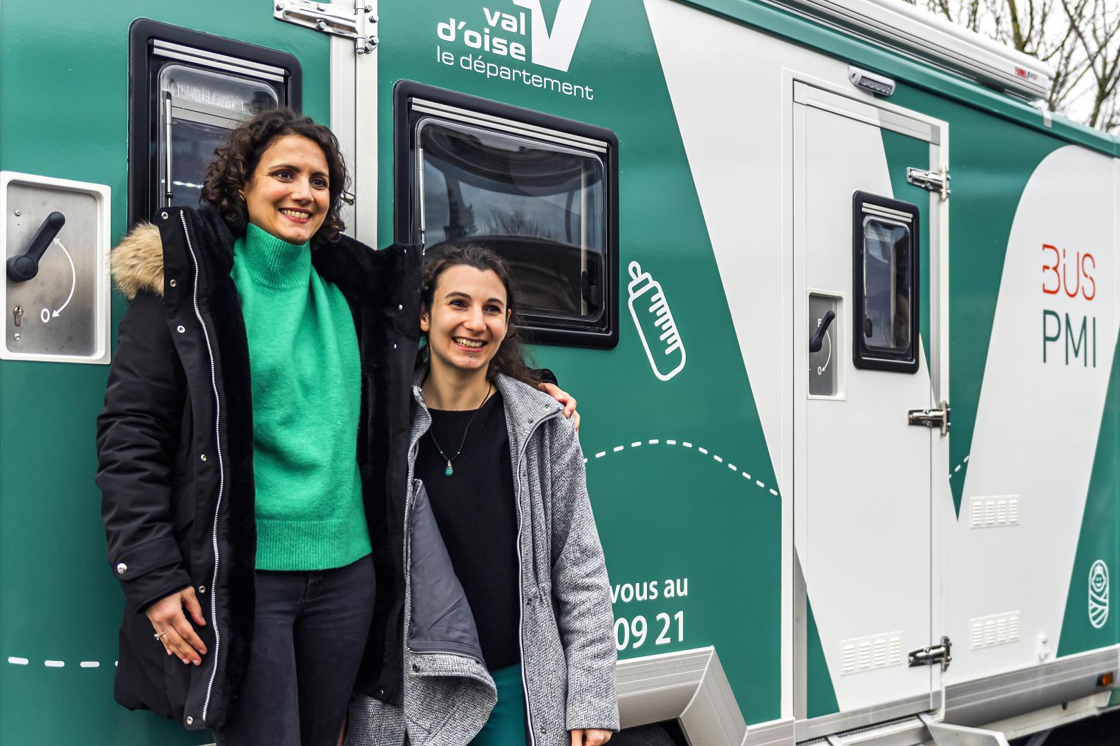 Le bus PMI de passage à Argenteuil Site de la ville d’Argenteuil