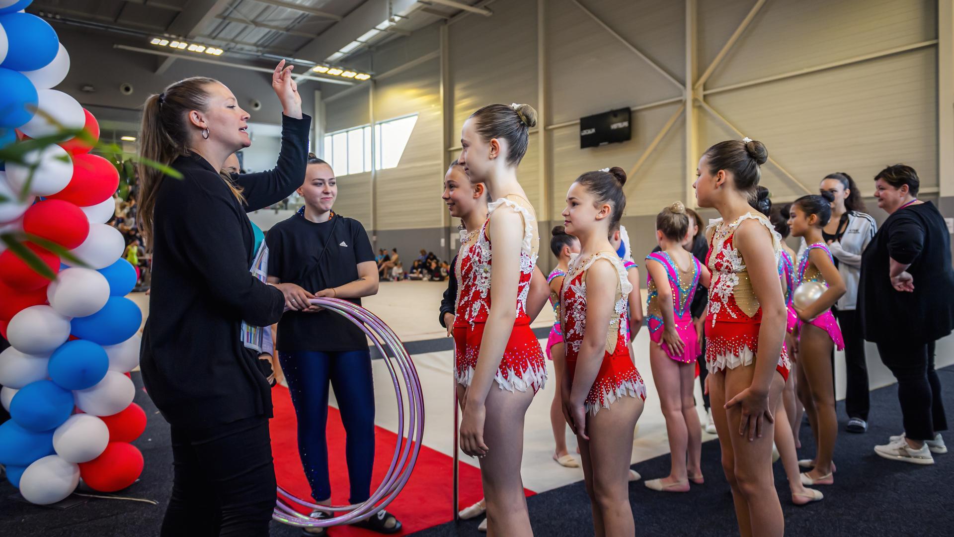 Le championnat de France de gymnastique 2023 Site de la ville d’Argenteuil