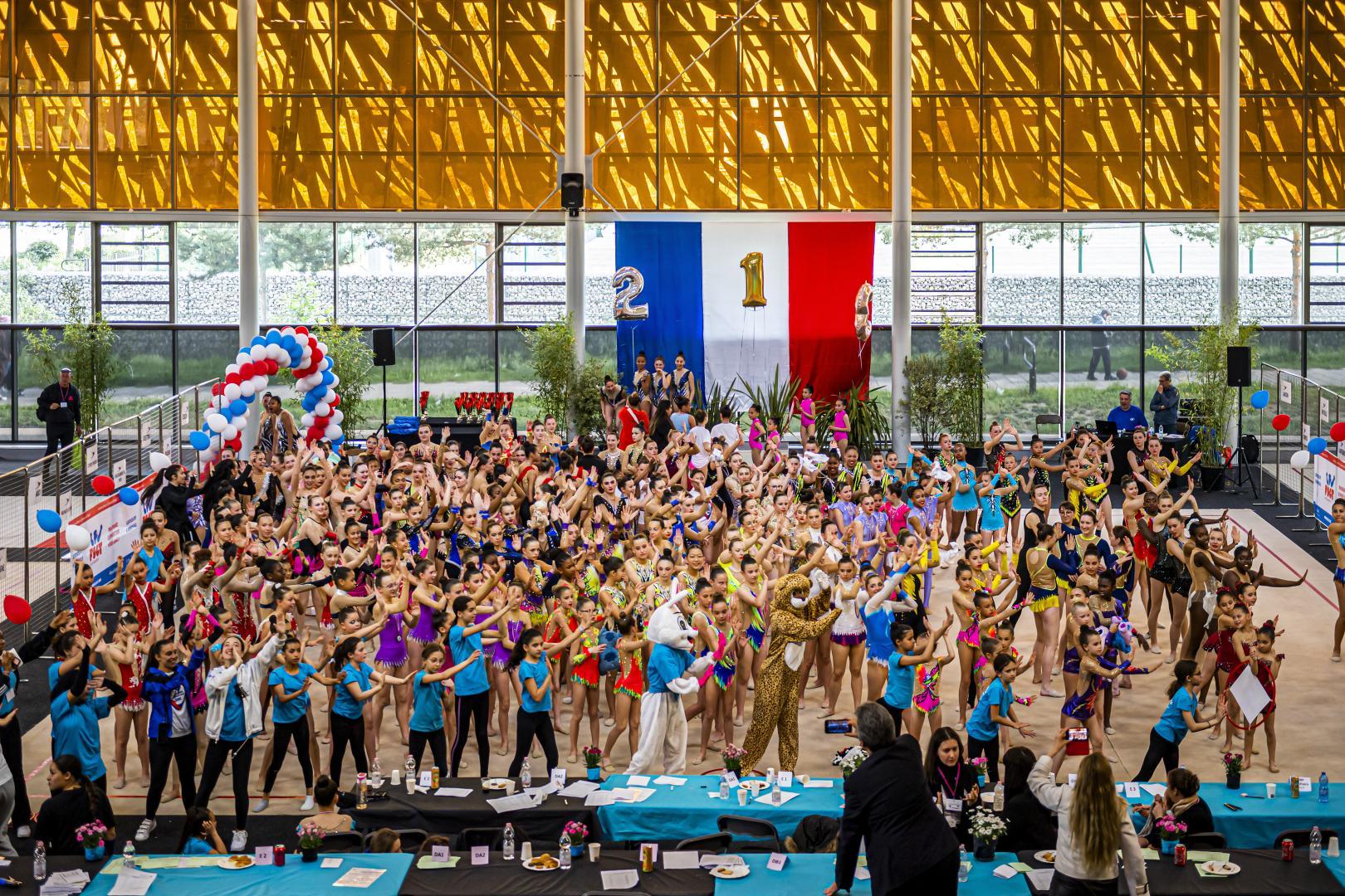 Le championnat de France de gymnastique 2023 Site de la ville d’Argenteuil